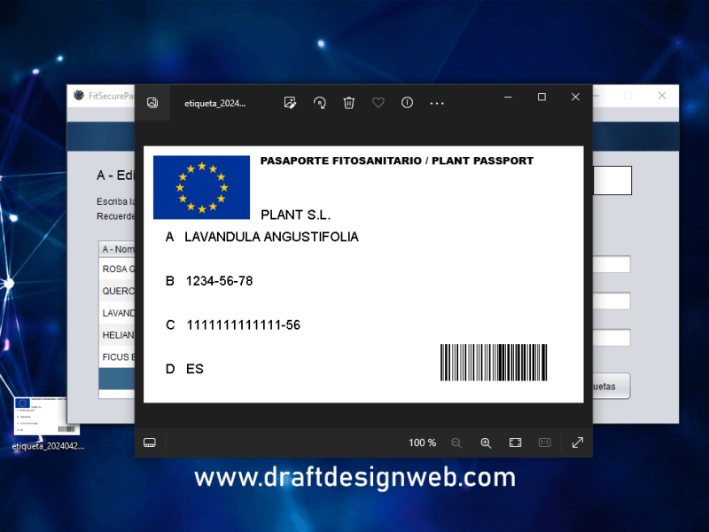 Gestión Fitosanitaria con DRAFT Design&nbsp;Web