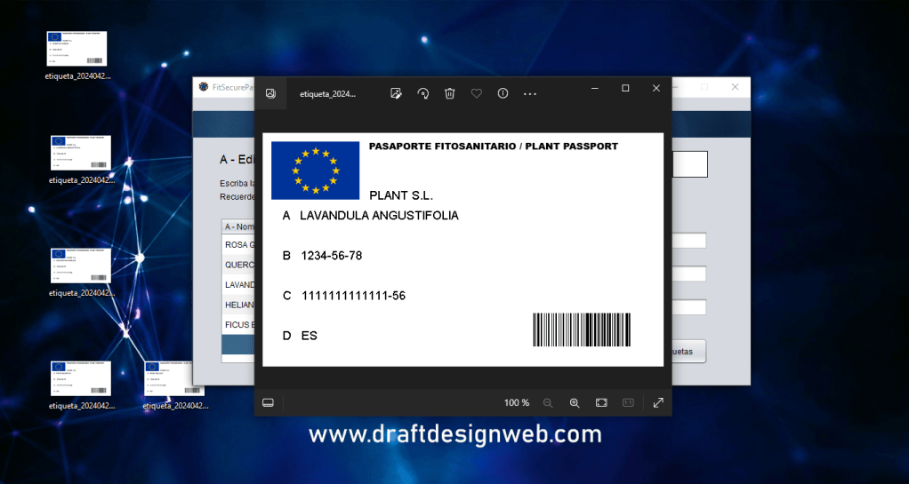 Gestión Fitosanitaria con DRAFT Design&nbsp;Web