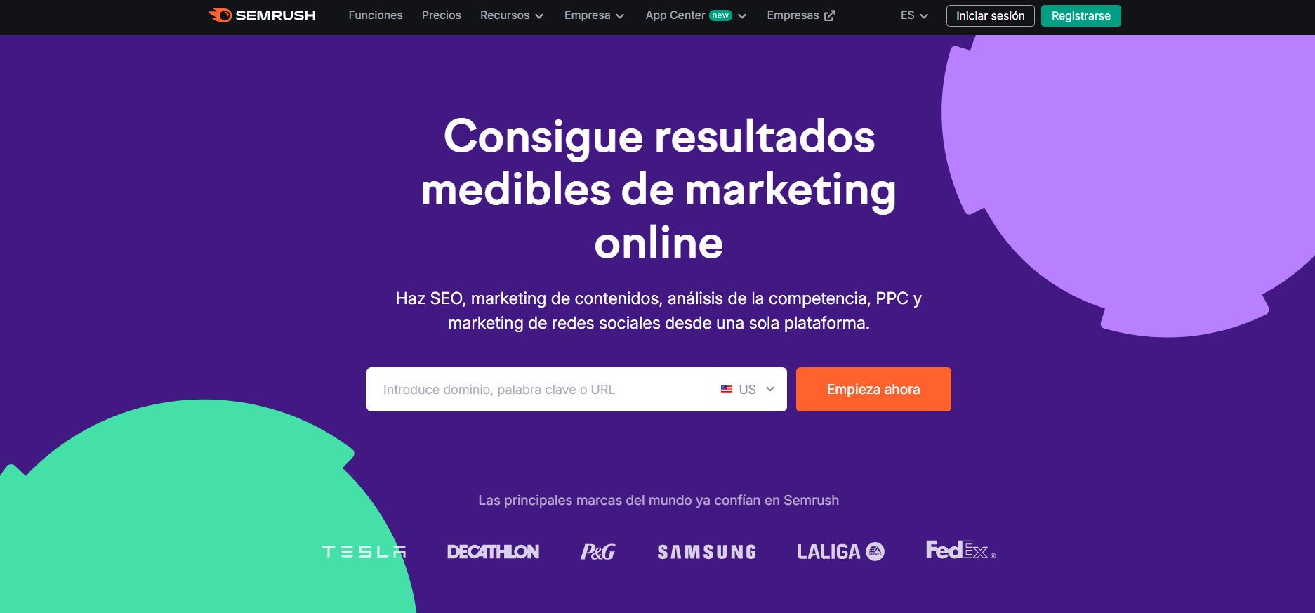 SEMrush web