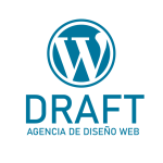 logotipo wordpress y draft design web